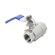 Шаровой кран из нержавеющей стали SS304 1/" 3/8" 1/" 3/4" " 1-1/4" 1-1/" Женский BSPT