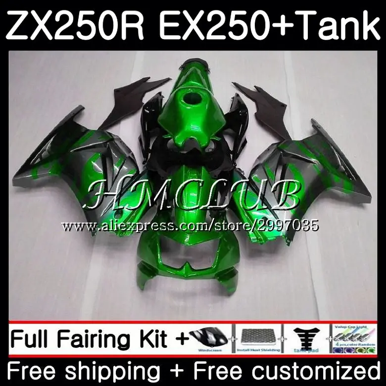 +Tank For KAWASAKI NINJA ZX250R EX250 2008 2009 2010 2011 2012 46HC.2 ZX-250R ZX 250R EX 250 08 09 10 11 12 Green grey Fairing +Tank For KAWASAKI NINJA ZX250R EX250 2008 2009 2010 2011 2012 46HC.2 ZX-250R ZX 250R EX 250 08 09 10 11 12 Green grey Fairing