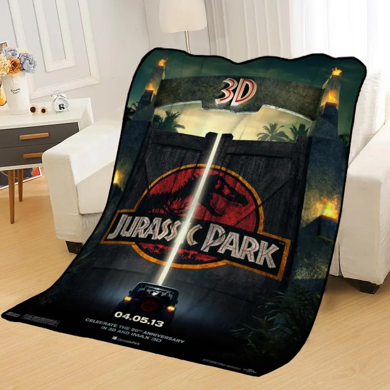 

Custom Jurassic Park Blankets for beds throw blanket soft blanket summer blanket anime blanket travel blanket