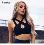 Vertvie, сексуальный женский бюстгальтер с бретельками, для йоги, спортивный бюстгальтер, пуш-ап, ударопрочный спортивный бюстгальтер, жилет, майки, топы для фитнеса, бега, тренировки