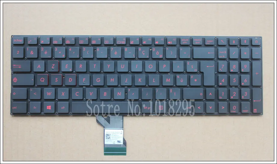 Новый FR Клавиатура с подсветкой для ASUS UX52 UX52A N541 N541L N541LA Q501 Q501L Q501LA Q551 Q551L Q551LB Q551LN