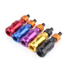 Трубки для захвата татуировки 25 мм ручка противоскользящая алюминиевая регулируемая тело искусство шейдер лайнер постоянный макияж для татуировки Дырокол пистолет