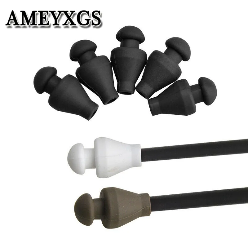 

24Pcs Archery Rubber Arrowheads Target Points Tips Broadheads Fit 6mm Arrow Shafts For Shooting Practice Targets Accessories