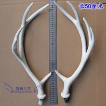 WYZHY пара имитация Сика олень белые рога реквизит для фотосъемки рождественские принадлежности украшения стрельба тиара рога 50 см