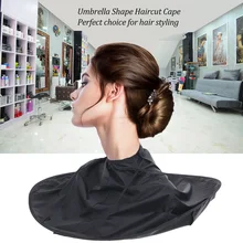 Складная накидка для стрижки волос, салонный передник для стрижки накидка-зонтик, накидка для окрашивания волос, шарф для стрижки волос, парикмахерский инструмент для взрослых детей