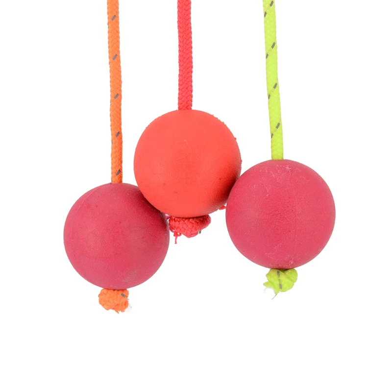 Extremely Best Dog Ball Durable Chew Safe Toys For Dogs Rope Tug Floating Soft TPR Balls For