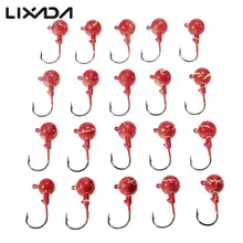 20 шт./лот Высокоуглеродистая сталь рыболовный крючок с зазубринами джиг крючки 1,8 г/3,5 г/5 г/7 г/10 г/14 г для карпа Pesca