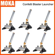 6 шт./лот конфетти нагнетатель красочные Бумага машина/установка для разбрасывания Конфетти Для сценическое мероприятие свадьба