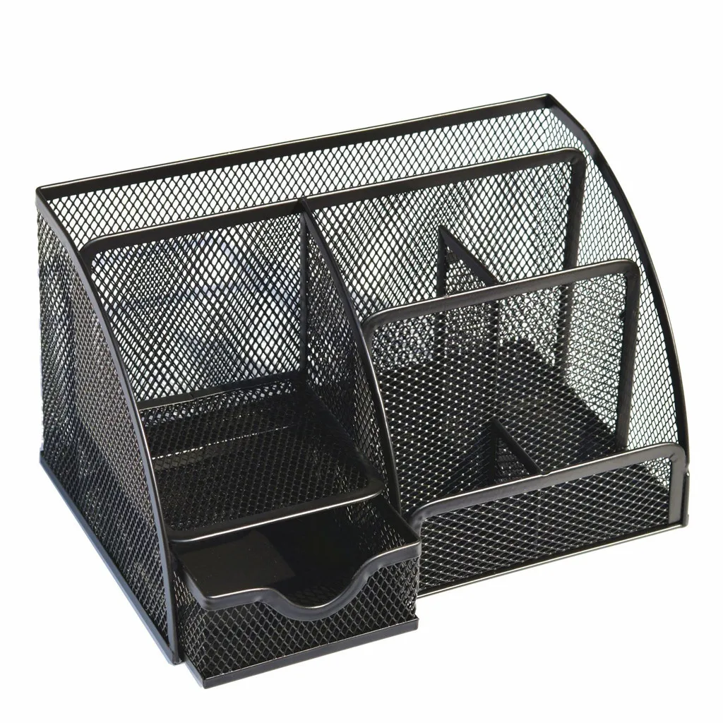 Office Desk Organizer With 6 Compartments Drawer The Mesh