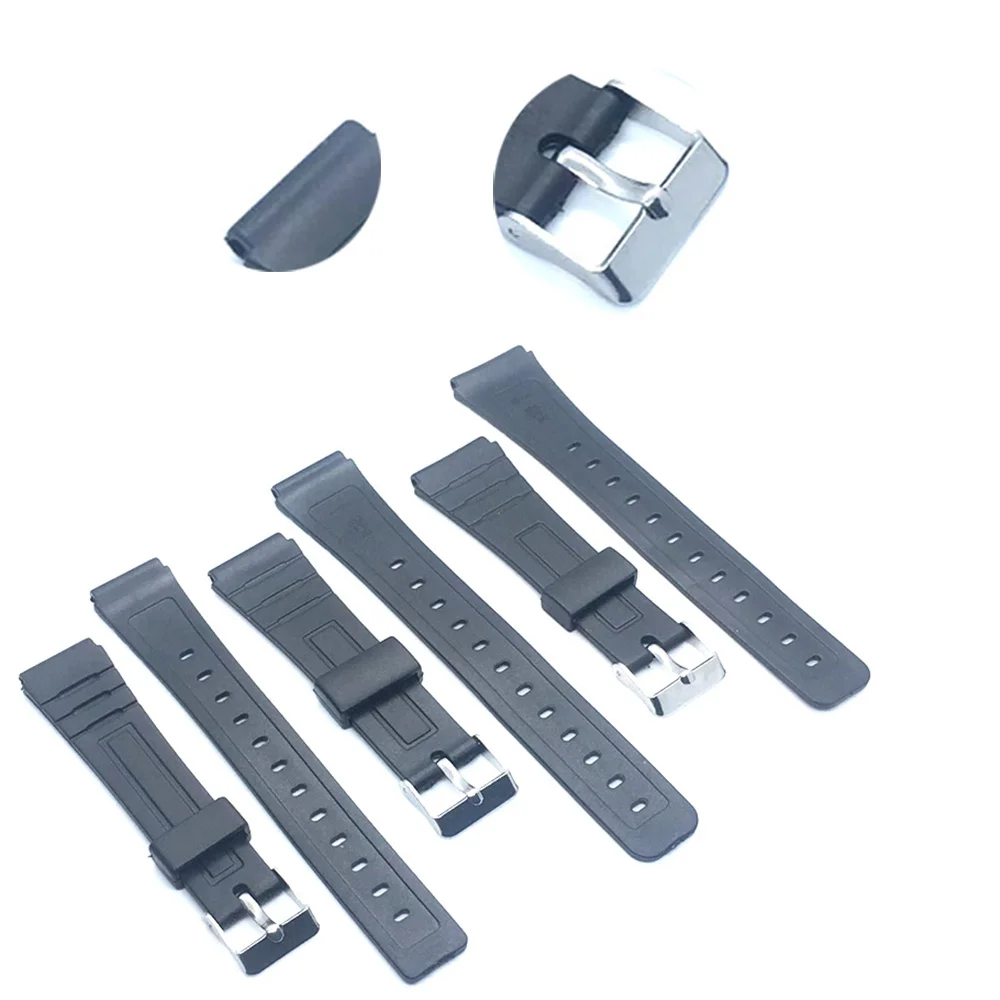 

16mm 18mm 20mm Bracelet Silicone Rubber Bands Wristwatches EF Replace Electronic Wrist Watch Band Watch sports Straps