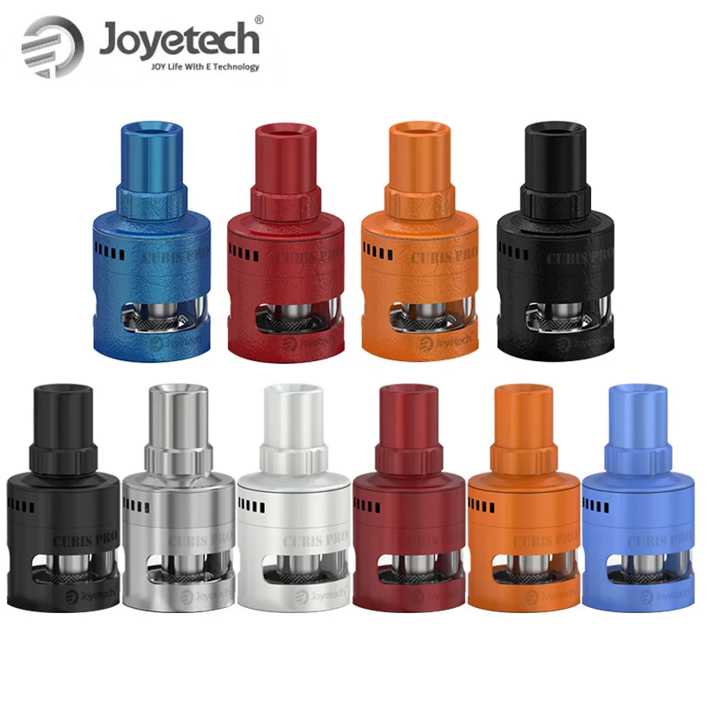 Добро пожаловать оригинальный Joyetech CUBIS Pro мини-распылитель комплект 2 мл E-juice CapacityTop воздушный поток подходит для eVic VTwo мини-электронная