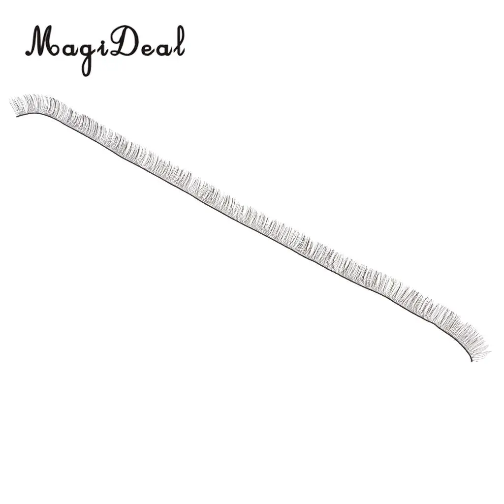 40Pcs Curly Plastic False Baby Realistic Doll Eyelashes for BJD Doll Eye Make Up Accs 20cm Length Children Girls DIY Toys