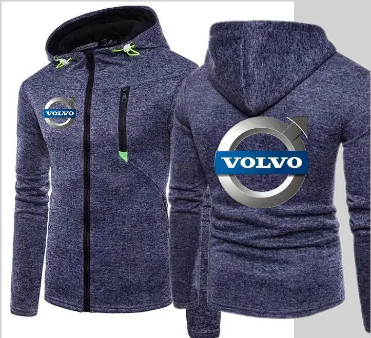 Модные Volvo Толстовка Для Мужчин's модная куртка мотоцикла велосипеда автомобиля
