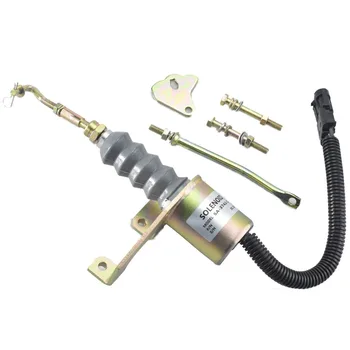 

Fuel Shutdown Shutoff Solenoid 1751ES 3974947 for Excavator, 3 month warranty