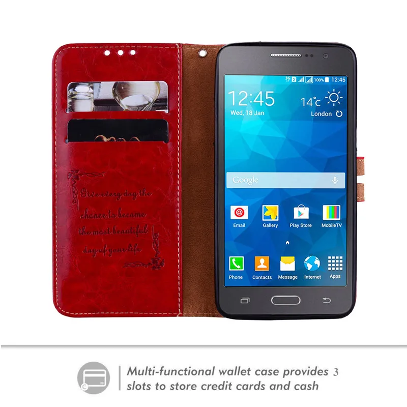 Чехол для samsung Galaxy Grand Prime чехол SM G531H G530 G530H G531F Чехол кожаный флип-чехол для samsung Grand Prime Fundas