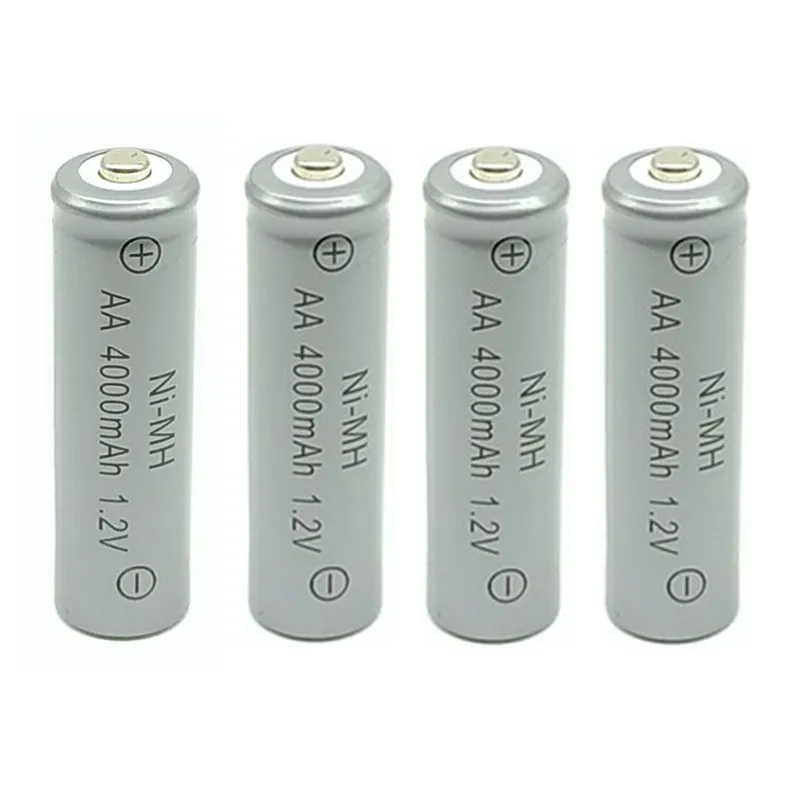 2a AA Аккумуляторная батарея 1,2 V 4000mAh Ni-MH предварительно Заряженная аккумуляторная батарея 2A Baterias для камеры игрушка