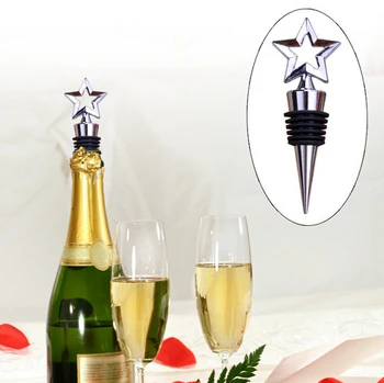 

Free Shipping +Vineyard Collection Star Design Wine Stoppers+150pcs / lot+Very Good for Wedding Favor