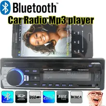 Новый 12 В автомагнитолы тюнер Стерео bluetooth Fm-радио электронный MP3 аудио-Плеер с USB SD MMC Порт Автомобильный радиоприемник bluetooth В Тире 1 DIN
