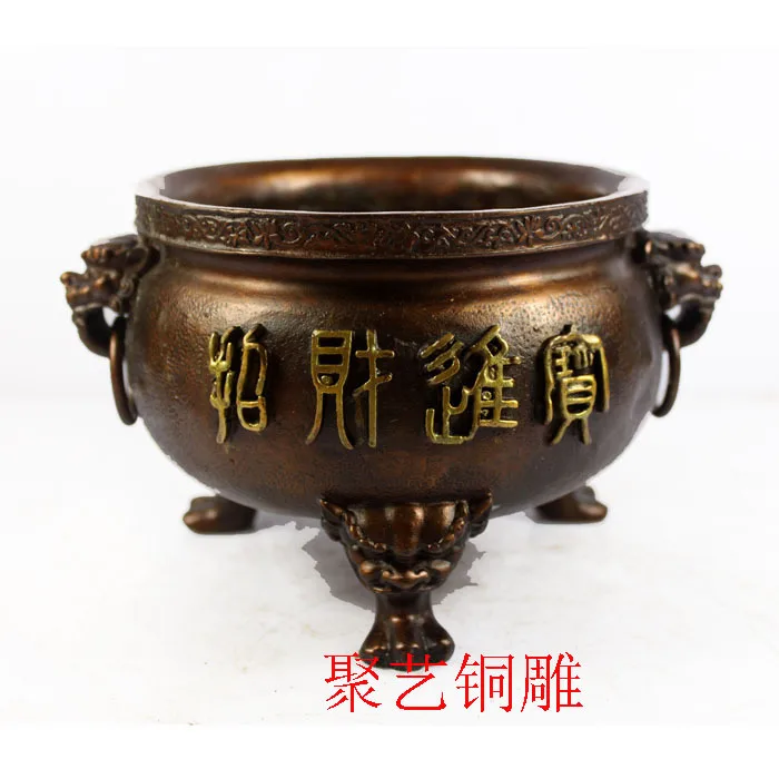

Bronze statue copper incense burner decoration furnace sandalwood furnace crafts