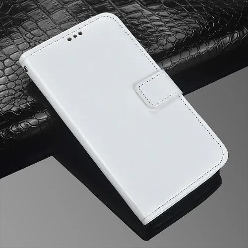 Чехол для coque BQ BQS-5520 Mercury, кожаный и силиконовый бумажник, флип-чехол, чехол для BQ BQ-5520 BQS 5520, задняя крышка, бампер, чехлы, сумки - Цвет: white