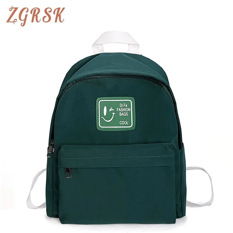 

Woman Nylon Backpacks Bag High School Backpack Bags For Teenage Girls Student Bagpack Female Designers Back Pack Bookbag