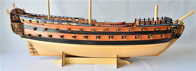NIDALE модель новая версия масштаб 1/50 классический русский деревянный комплект модели корабля ingermanland 1715 корабль деревянная модель SC модель