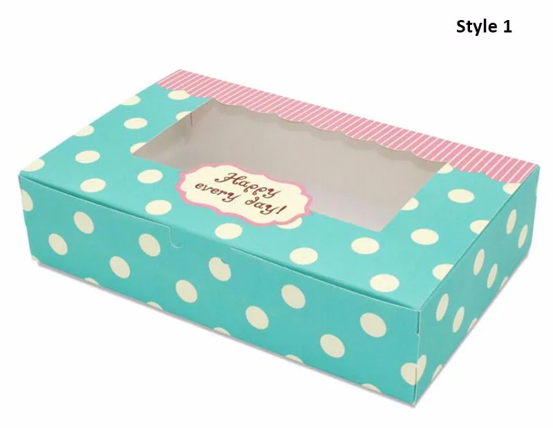 10 шт. сыр бумага для выпечки коробка печенье конфеты коробка для бисквита контейнер с прозрачным окном