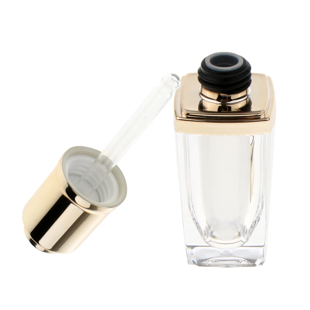 Empty Makuep Dropper Bottle- Arcylic- 10ml- For Essential Oils, Scents, Travel, Perfume Cosmetics- Reusable