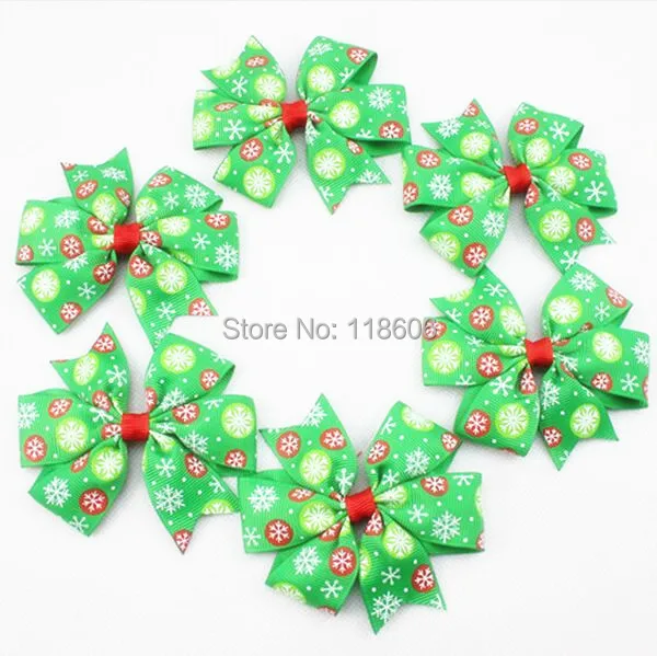 Christmas Hair Bows Top hair bow or headband.jpg