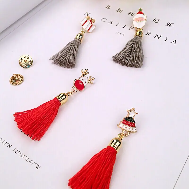 

New Fashion Hot Christmas Girl Woman Brooch Gift Stainless Steel Material For Girls And Women Christmas Casaco Feminino Pins