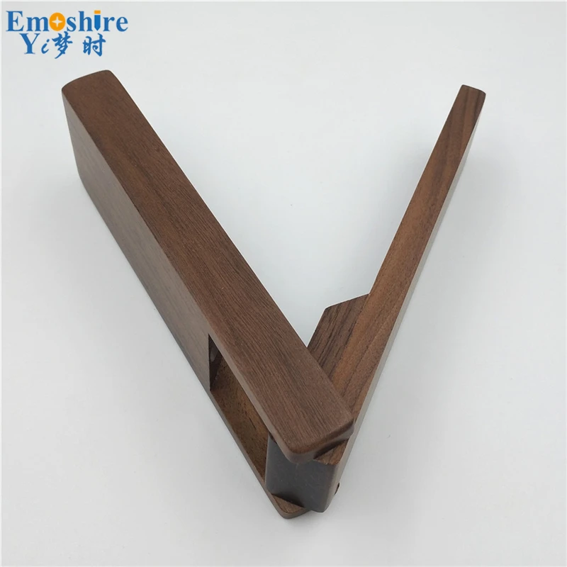 Emoshire Walnut natural color pencil case custom wood pen box stationery gift pencil box wholesale authentic (2)