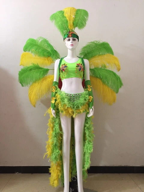 Máscara Flotante De Brasil, Rio, Español, Cuba, Santiago, Havana, Venecia,  Dionysia, Carnaval, Vestido, Mascarilla, Disfraz De Bola, Plumaje De Samba,  Cabeza - Danza Moderna - AliExpress