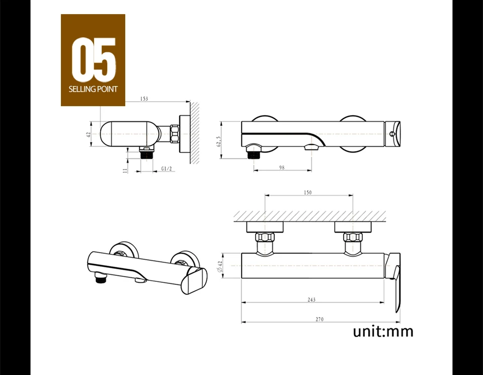 Shower Faucet Details-6