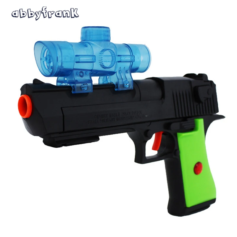 Abbyfrank пластиковый игрушечный пистолет Пейнтбольная вода пистолет воздушный мягкий пистолет Мягкие водные пули Арма игрушки Снайпер пустынный Орел