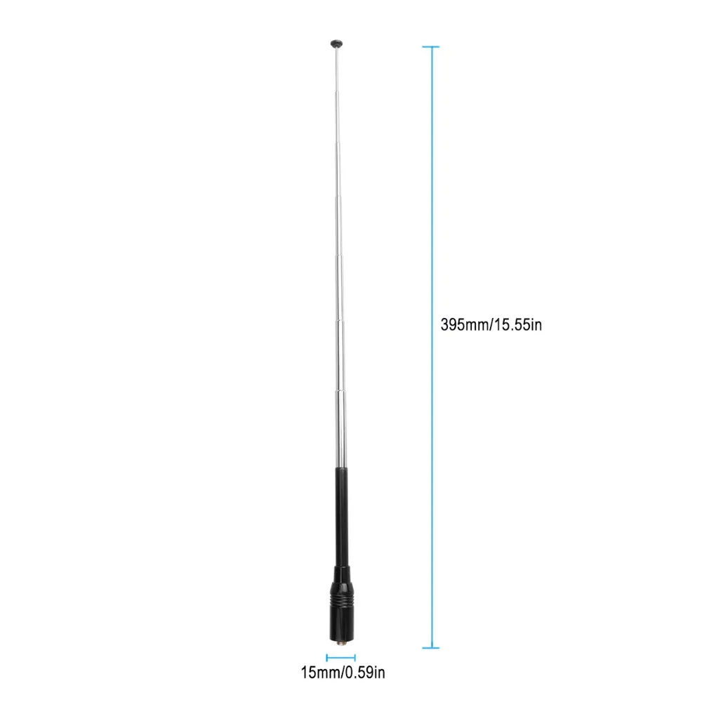 1 шт. Retevis RT-773 расширяемый SMA-F женский УКВ антенна для Baofeng UV5R 888S Retevis H777 RT5R Ailunce HD1 рация