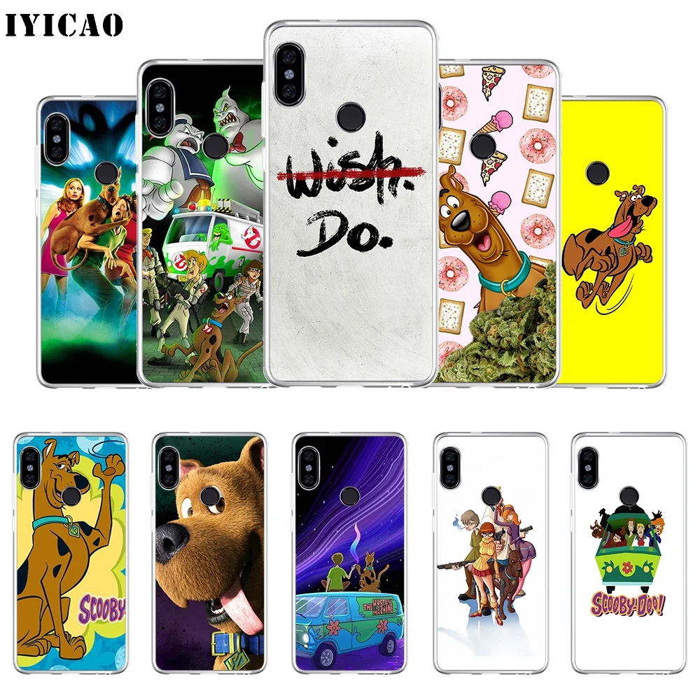 

IYICAO scooby doo movie Soft Silicone Phone Case for Xiaomi Redmi 4A 5A 6A Note 7 6 5 Pro Plus Redmi 4X 5A Prime Cover
