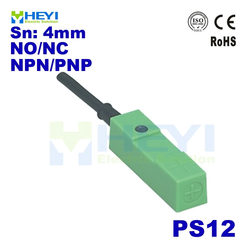 

Inductive proximity sensor switch PS12 Square type 2 wire, 3 wire NO NC sensor switch