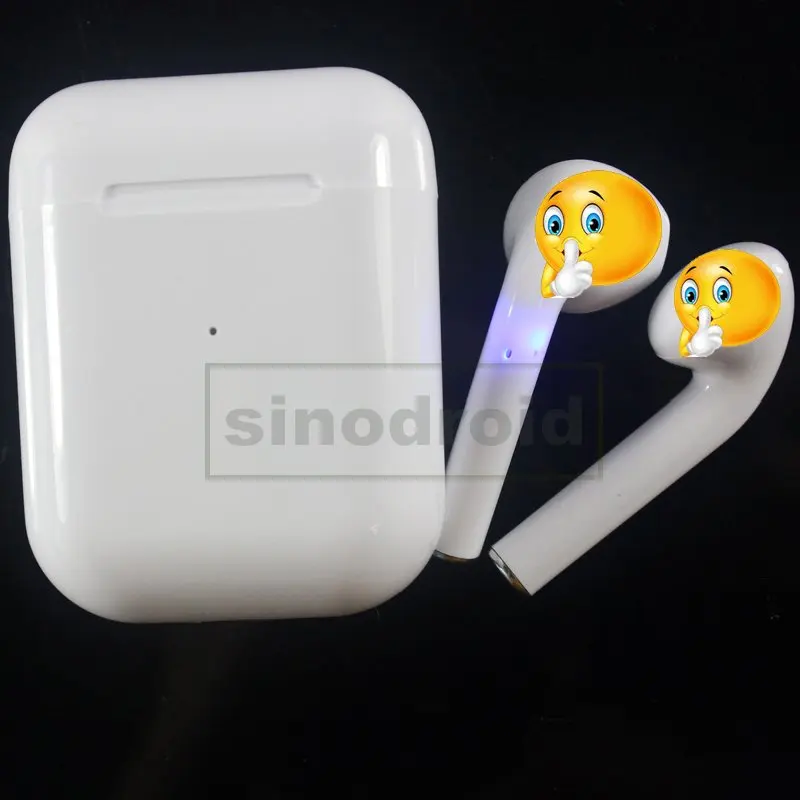 i16 Max Bluetooth V5.0 TWS Earphone Pop-up Window Auto Pairing Wireless Stereo Mini Earbuds Touch Control Siri W/ Mic For iPhone