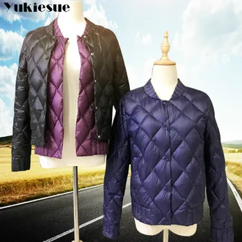 

Winter Women Down Coat Loose Bread Overcoat Snow Parkas women's White Duck Down Jacket Bomber Streetwear Parkas plus size