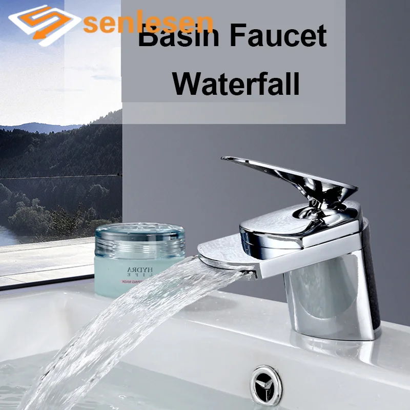 Wholesale And Retail Free Shipping Chrome Brass Big <b>Waterfall</b> ...