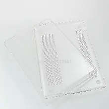 Сумка для ноутбука чехол прозрачный кристалл ноутбука основа для Apple MacBook Air 13 Pro 13 Retina 13 12 рукава Notbook дело без логотипа