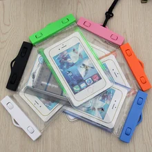 Waterproof Mobile Phone Bags with Strap Dry Pouch Cases Cover for Samsung galaxy for iPhone4 5S SE 6 6S Plus Swimming Case New