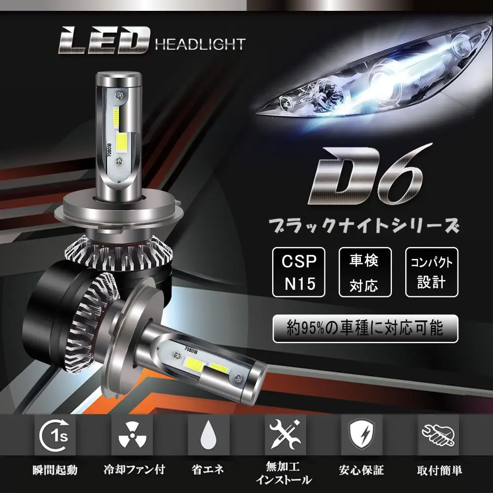 Dragonpad Advanced H7 60W 12V 6000K лм светодиодный фонарь