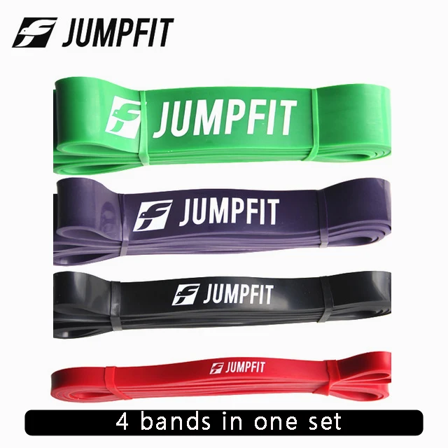 Set of 4 Pull Up Bands Natural latex 41