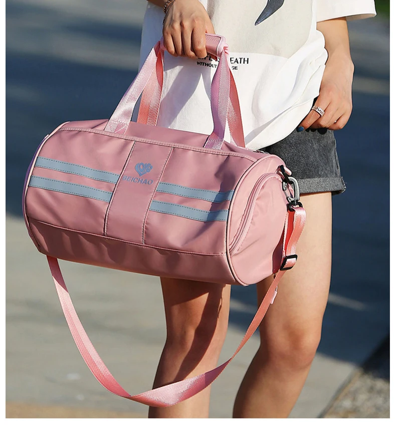Женская сумка для путешествий, женская сумка-тоут, вещевые сумки, полосатая сумка для выходных, сумка для путешествий, сумка для девушек, сумка на плечо, bolsas XA735WB