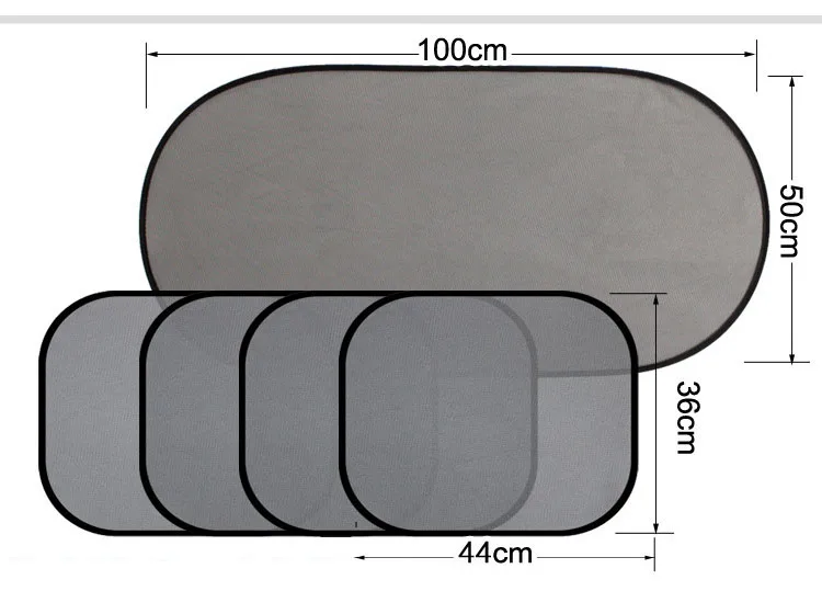 5 шт., универсальные автомобильные аксессуары, автомобильный солнцезащитный козырек, защита от УФ-лучей, покрытие для окна автомобиля, солнцезащитный козырек, занавеска