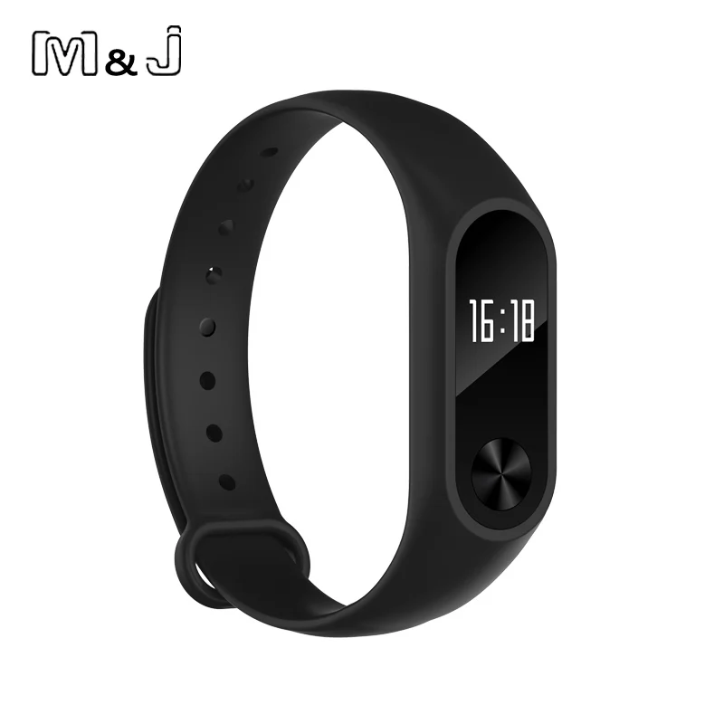 M J 2016 IPX67 Waterproof Smart Wristband Y2 Smart Heart Rate Sleep Monitor Smart Bracelet For