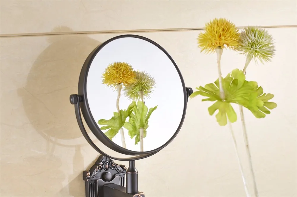 مرايا الحمام العتيقة النحاس 3 X مكبرة مرآة 6 بوصة مرآة حائطية مستديرة 2 الوجه ماكياج مرآة لمستحضرات التجميل مرآة حمام TL078 مرايا الحمام العتيقة النحاس 3 X مكبرة مرآة 6 بوصة مرآة حائطية مستديرة 2 الوجه ماكياج مرآة لمستحضرات التجميل مرآة حمام TL078