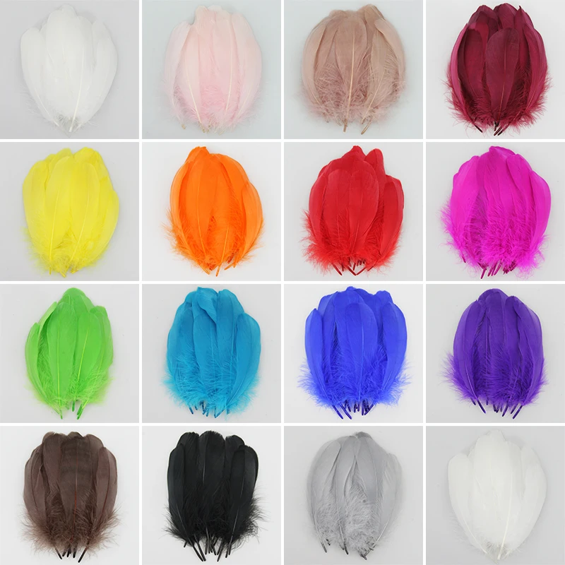 

Free shipping high quality goose duck feathers, 5-8 "/ 13-20cm DIY Jewelry Accessories