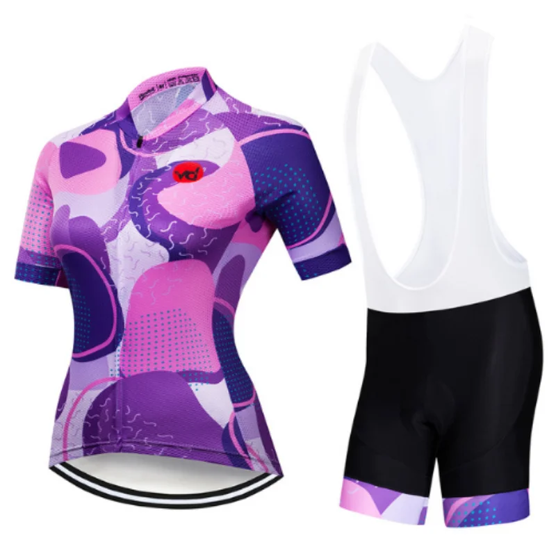 

VENDULL 2019 Pro Summer Cycling Jersey Short Sleeve Cycling Clothing Breathable Quick Dry Outdoor Sportswear Women bike shirts
